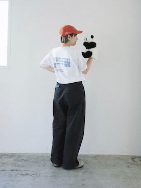 「SHIPS（シップス）のアイテム」を使った、まりんさん（レディース・156cm）の夏コーディネート