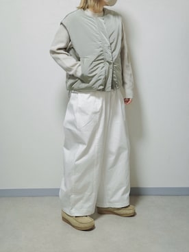 「coen（コーエン）のアイテム」を使った、まりんさん（レディース・156cm）の冬コーディネート