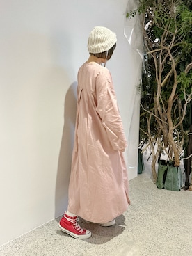 「アイテム（シャツ/ブラウス）」を使った、まりんさん（レディース・155cm）の冬コーディネート