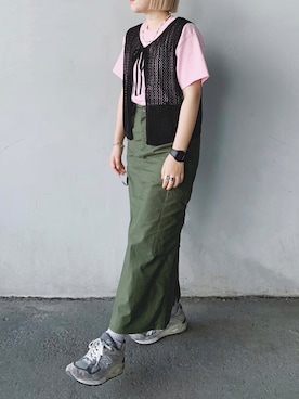 まりんさん（レディース・155cm）の夏コーディネート