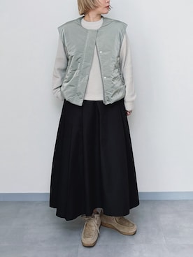 「coen（コーエン）のアイテム」を使った、まりんさん（レディース・156cm）の春コーディネート