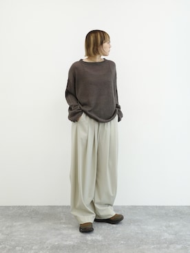 「GLOBAL WORK（グローバルワーク）のアイテム」を使った、まりんさん（レディース・156cm）の夏コーディネート
