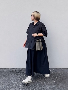 「KEEN（キーン）のアイテム」を使った、まりんさん（レディース・156cm）の夏コーディネート