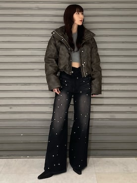 後藤茉子さん（レディース・158cm）の冬コーディネート