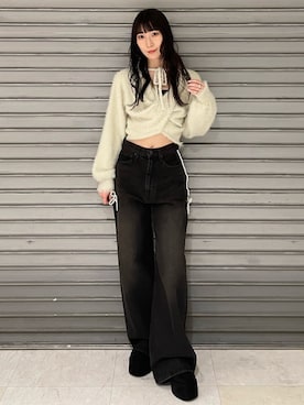 後藤茉子さん（レディース・158cm）の秋コーディネート
