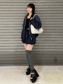 スクエアショルダーチャームバッグ｜エモダ（EMODA）公式通販