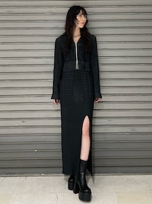 ドッキングポケットリブワンピース｜エモダ（EMODA）アウトレット公式