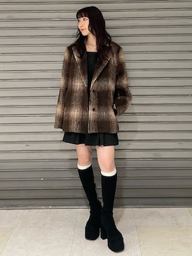 後藤茉子さん（レディース・158cm）の秋コーディネート