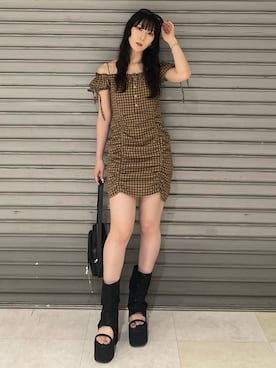 後藤茉子さん（レディース・158cm）の夏コーディネート