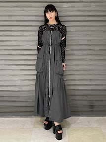 B00356 エモダEMODA ショルダーボリュームマキシコート B00356 エモダEMODA ショルダーボリュームマキシコート