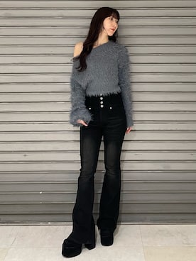 後藤茉子さん（レディース・158cm）の冬コーディネート