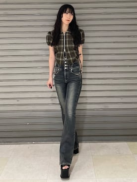 後藤茉子さん（レディース・158cm）の夏コーディネート