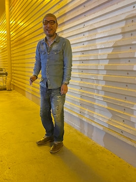 「アイテム（福袋/福箱）」を使った、kawakamiforeverさん（メンズ・176cm）の秋コーディネート