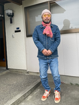 「アイテム（福袋/福箱）」を使った、kawakamiforeverさん（メンズ・176cm）の秋コーディネート