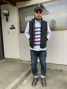 「アイテム（福袋/福箱）」を使った、kawakamiforeverさん（メンズ・176cm）の秋コーディネート