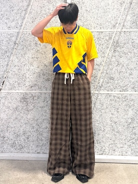 「フォーラム」｜HKさん（メンズ・175cm）の夏コーディネート