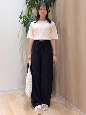 「grove（グローブ）のアイテム」を使った、Ayaneさん（レディース・156cm）の夏コーディネート