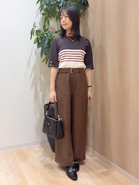 「grove（グローブ）のアイテム」を使った、Ayaneさん（レディース・156cm）の夏コーディネート