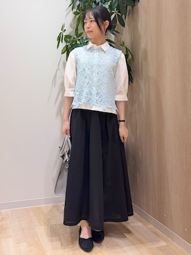 「grove（グローブ）のアイテム」を使った、Ayaneさん（レディース・156cm）の夏コーディネート