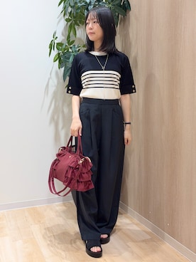 「grove（グローブ）のアイテム」を使った、Ayaneさん（レディース・156cm）の夏コーディネート