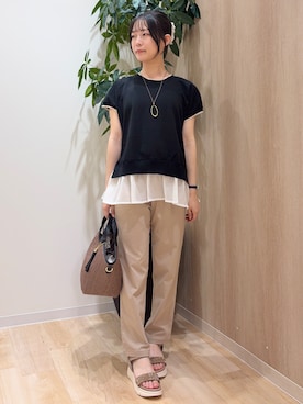 Ayaneさん(レディース・156cm)の夏コーディネート