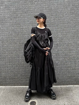 「GAP（ギャップ）のアイテム（トップス）」を使った、とくいちょまさん（レディース・156cm）の夏コーディネート