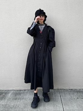「MOUSSY（マウジー）のアイテム」を使った、とくいちょまさん（レディース・156cm）の春コーディネート