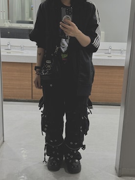 「crocs（クロックス）のアイテム」を使った、よさん（レディース・165cm）の春コーディネート