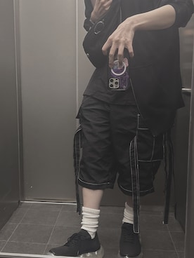 「REFLEM（レフレム）のアイテム（パンツ）」を使った、よさん（レディース・165cm）の春コーディネート