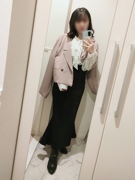 Uさん（レディース・146cm）の秋コーディネート