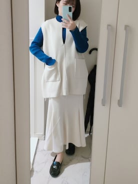 Uさん（レディース・146cm）の春コーディネート