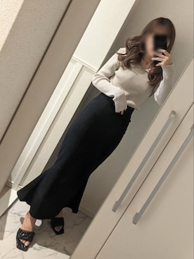 Uさん（レディース・146cm）の春コーディネート