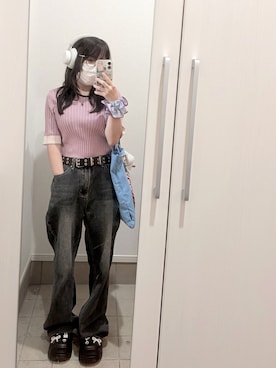 Uさん(レディース・146cm)の夏コーディネート