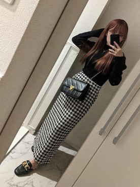 「パワショル」｜「アイテム（スリッポン）」を使った、Uさん（レディース・146cm）の秋コーディネート