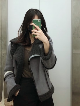 「UNIQLOコーデ」｜「アイテム（PC・スマホグッズ/家電）」を使った、Corsicaさん（レディース・162cm）の冬コーディネート