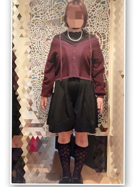 「アイテム（モカシン/デッキシューズ）」を使った、wakasuke1221さん（レディース・164cm）の秋コーディネート