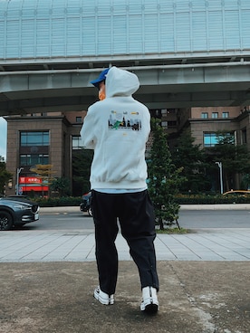 「BSX」｜AshWangさん（メンズ・176cm）の冬コーディネート