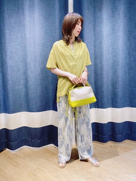 「インド綿」｜さぜさん（レディース・158cm）の夏コーディネート