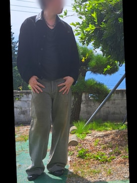「アイテム（ブルゾン）」を使った、Lawさん（メンズ・168cm）の夏コーディネート