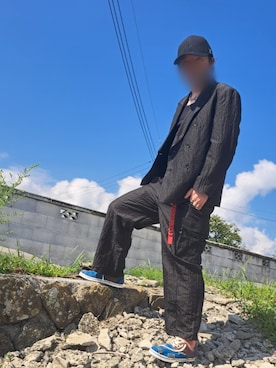「アイテム（ジャケット/アウター）」を使った、Lawさん（メンズ・168cm）の秋コーディネート