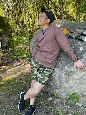 🦖⸒⸒さん（メンズ・167cm）の春コーディネート