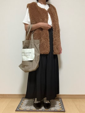 Runさん（レディース・159cm）の秋コーディネート