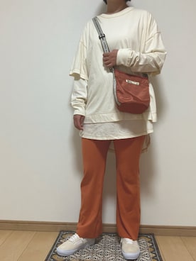 Runさん(レディース・159cm)の秋コーディネート