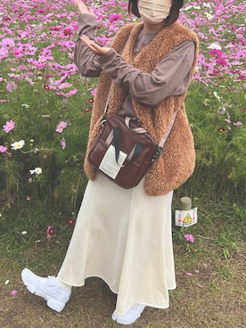 Runさん（レディース・159cm）の秋コーディネート