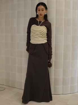 黒石奈央子さんのコーディネート