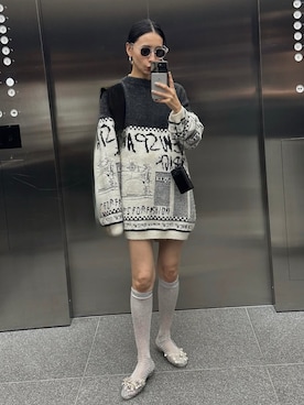 黒石奈央子さんのコーディネート