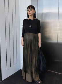 Ameri アメリ COTTON SILK HALTER TOP ホワイト Ameri（アメリ）の「COTTON SILK HALTER TOP（Tシャツ