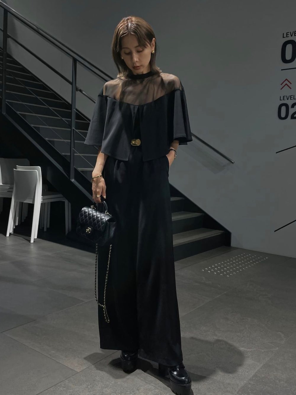 Ameriのパンツドレスを使った人気ファッションコーディネート - WEAR 