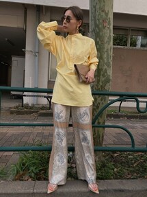 Ameri（アメリ）の「LANDSCAPE SCARF PANTS（その他パンツ）」 - WEAR