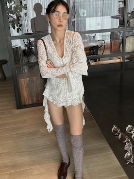 黒石奈央子さんのコーディネート